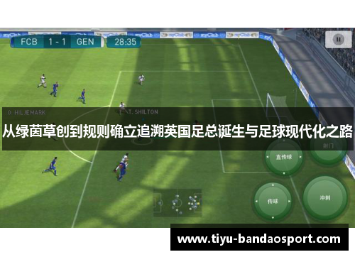 从绿茵草创到规则确立追溯英国足总诞生与足球现代化之路